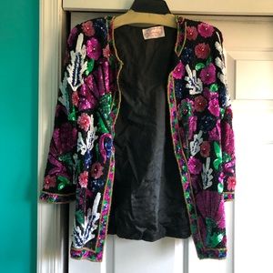 Vintage Sequin Blazer